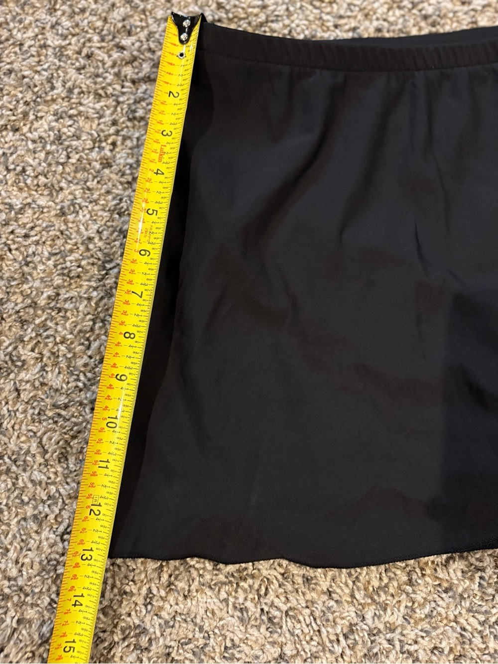 Miraclesuit Black Swimsuit Skirt Size 18 Nylon & Spandex Shapewear - Picture 6 of 7